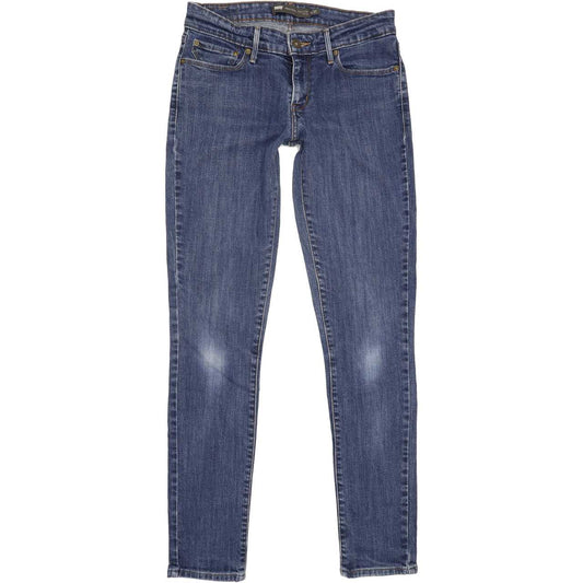 Levi's Demi Curve Women Blue Skinny Slim Stretch Jeans W27 L30
