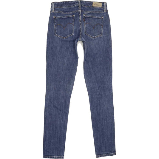 Levi's Demi Curve Women Blue Skinny Slim Stretch Jeans W27 L30