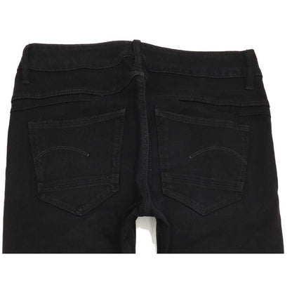 G-Star D-Staq Mid Women Black Skinny Regular Stretch Jeans W29 L33