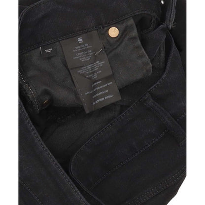 G-Star D-Staq Mid Women Black Skinny Regular Stretch Jeans W29 L33