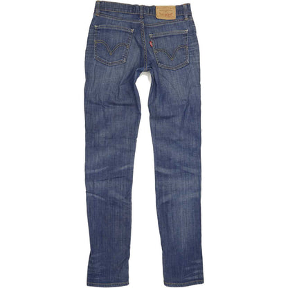 Levi's 528 Women Blue Straight Regular Stretch Jeans W29 L33