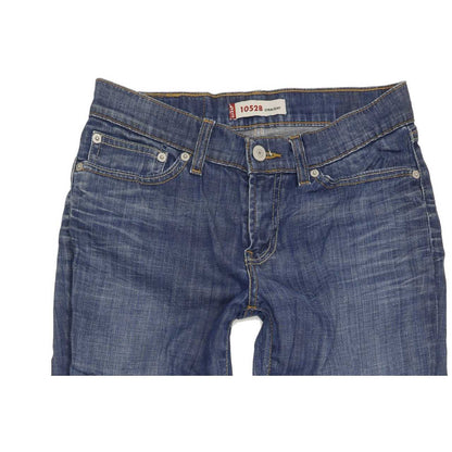 Levi's 528 Women Blue Straight Regular Stretch Jeans W29 L33