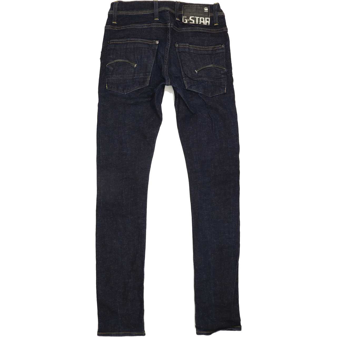 G-Star Defend Men Blue Straight Slim Stretch Jeans W31 L33