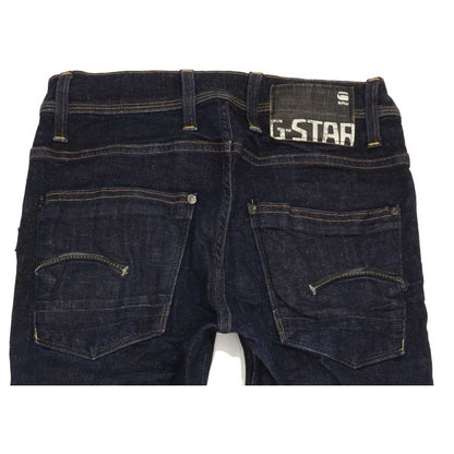 G-Star Defend Men Blue Straight Slim Stretch Jeans W31 L33