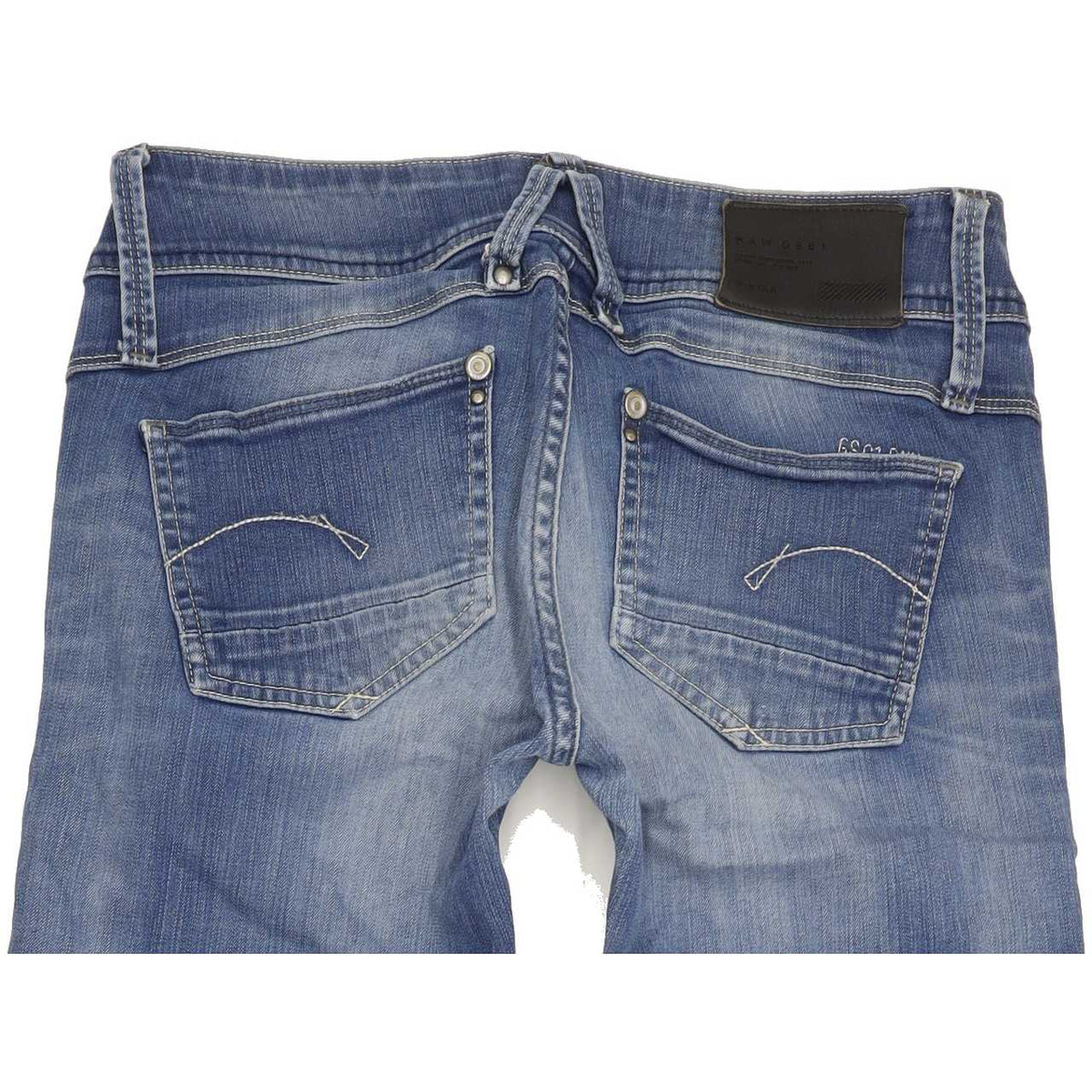 G-Star Lynn Women Blue Skinny Slim Stretch Jeans W27 L32