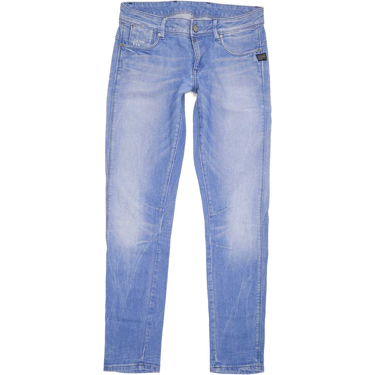 G-Star Refender Women Blue Skinny Slim Stretch Jeans W30 L32