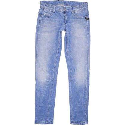G-Star Refender Women Blue Skinny Slim Stretch Jeans W30 L32