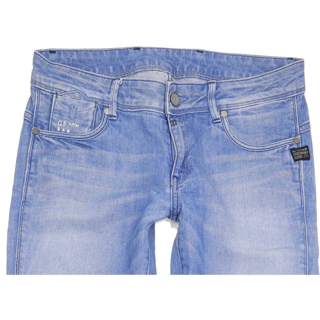 G-Star Refender Women Blue Skinny Slim Stretch Jeans W30 L32