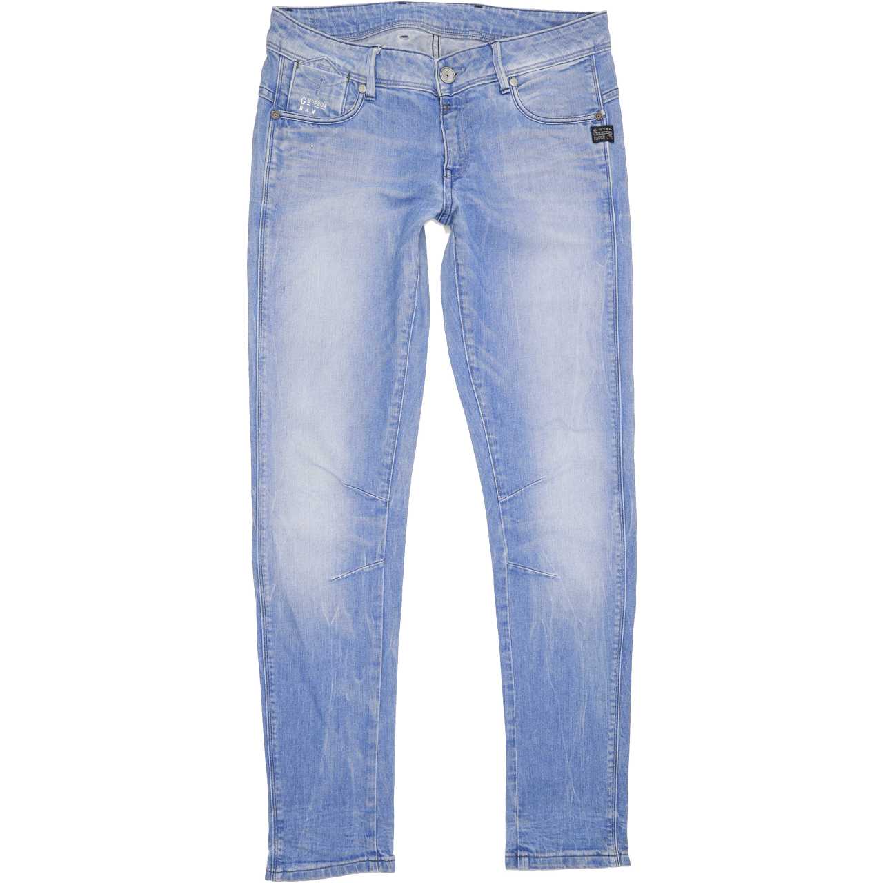 G-Star Refender Women Blue Skinny Slim Stretch Jeans W30 L31