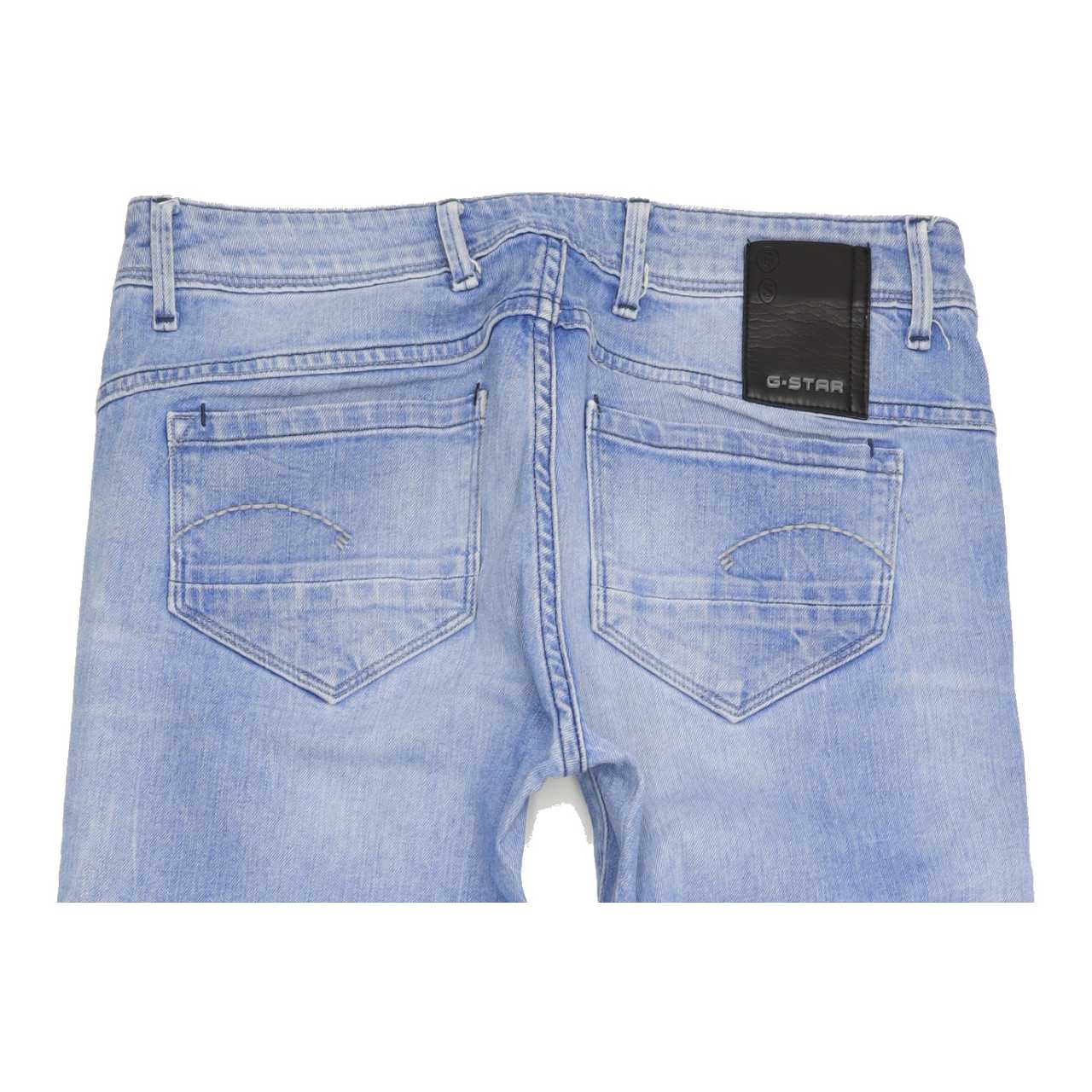G-Star Refender Women Blue Skinny Slim Stretch Jeans W30 L31