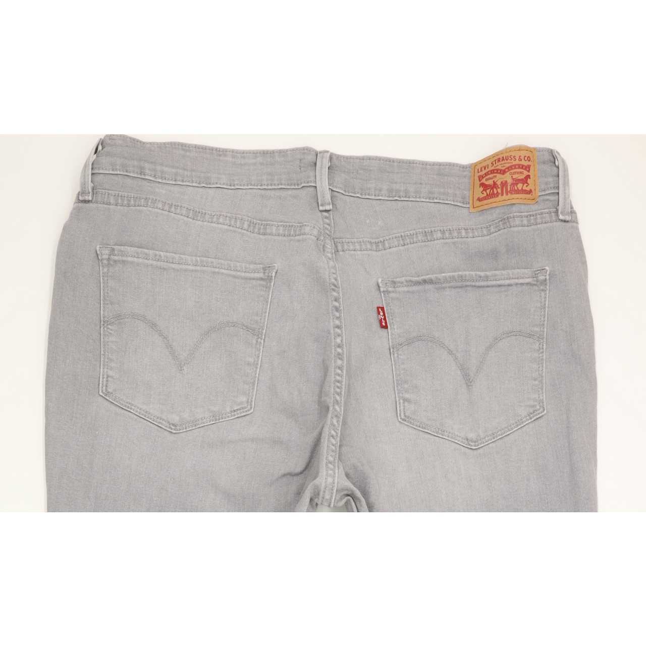 Levi's Women Grey Skinny Regular Stretch Jeans W33 L31