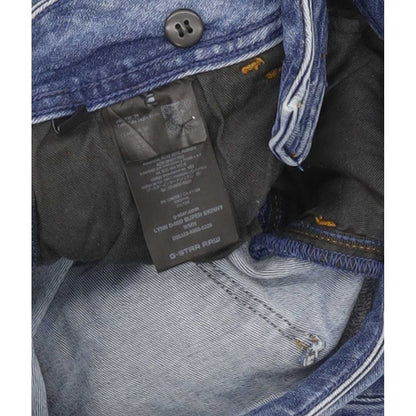 G-Star Lynn D-Mid Women Blue Skinny Slim Stretch Jeans W26 L29