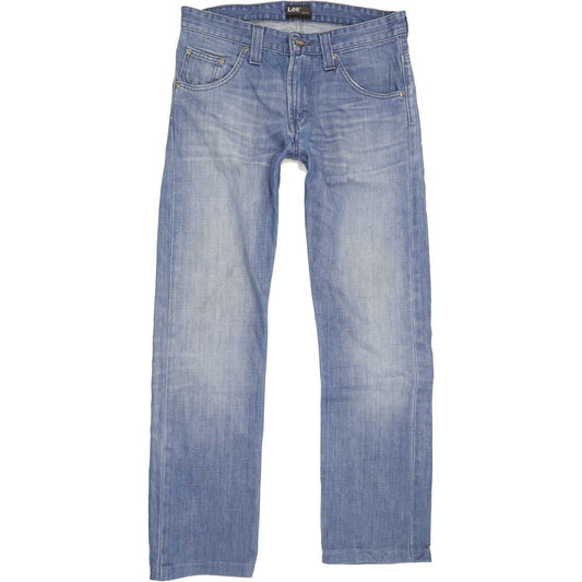 Lee Clark Men Blue Straight Regular Jeans W30 L29