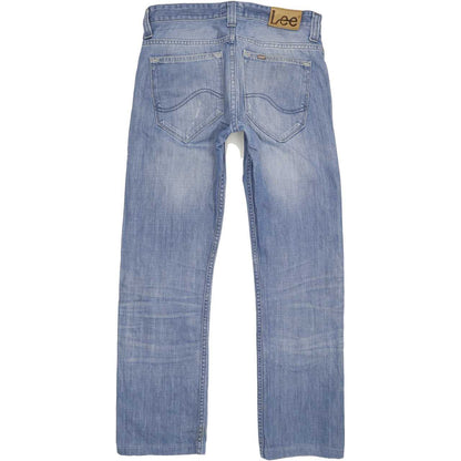 Lee Clark Men Blue Straight Regular Jeans W30 L29