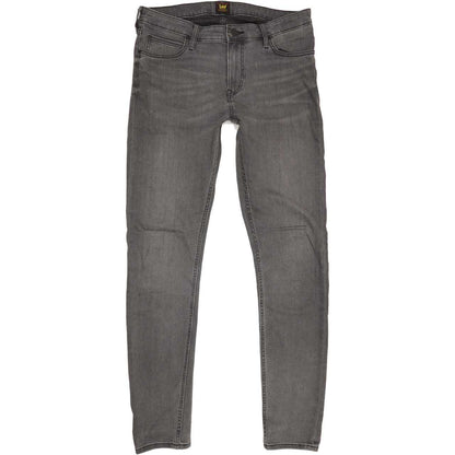 Lee Malone Women Grey Skinny Slim Stretch Jeans W33 L34