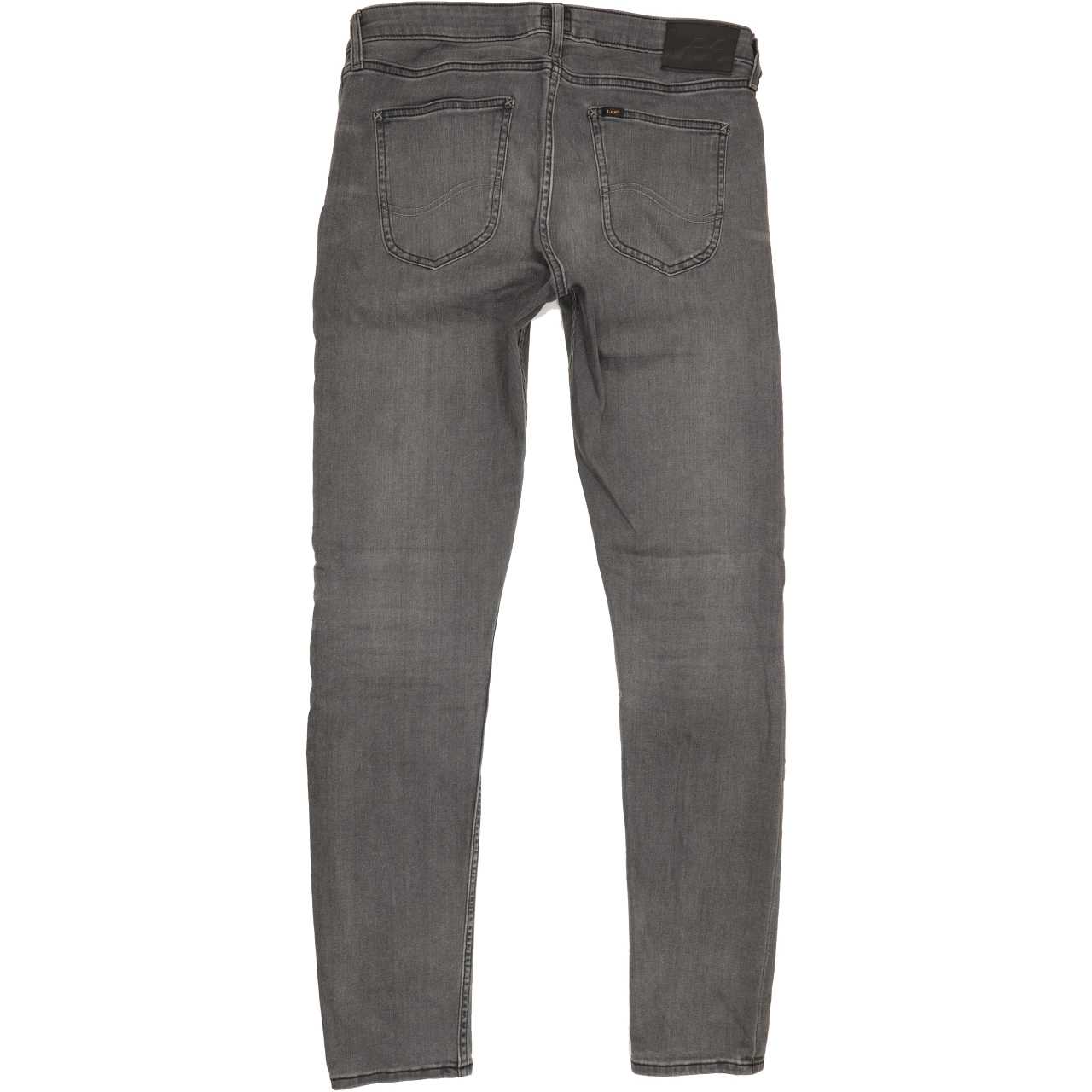 Lee Malone Women Grey Skinny Slim Stretch Jeans W33 L34