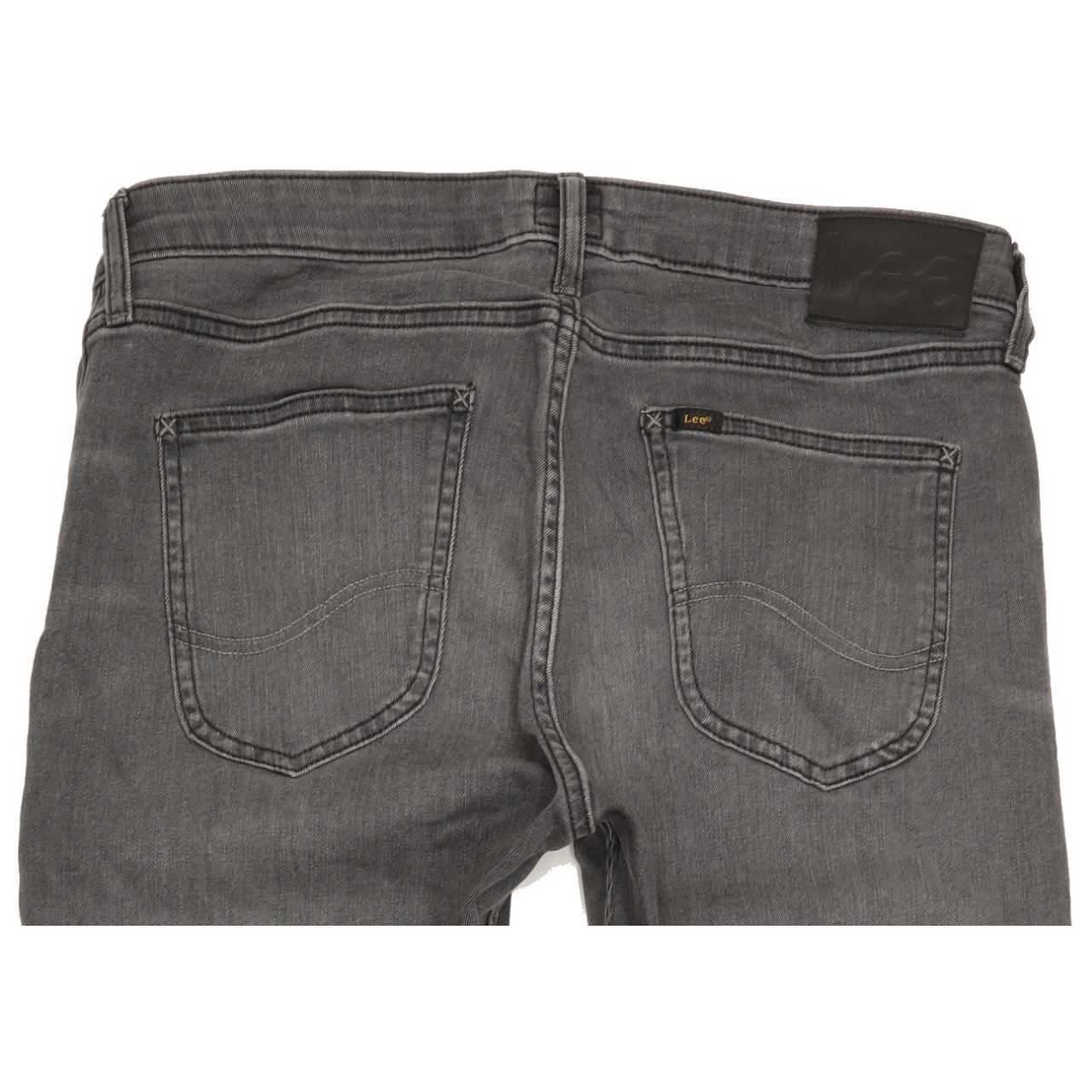 Lee Malone Women Grey Skinny Slim Stretch Jeans W33 L34