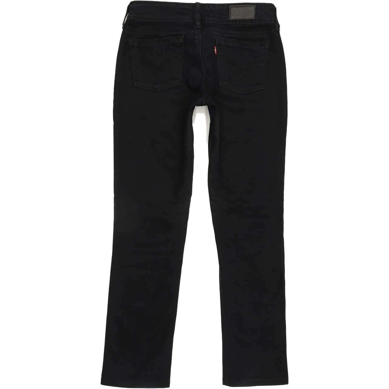Levi's 571 Women Black Straight Regular Jeans W30 L29