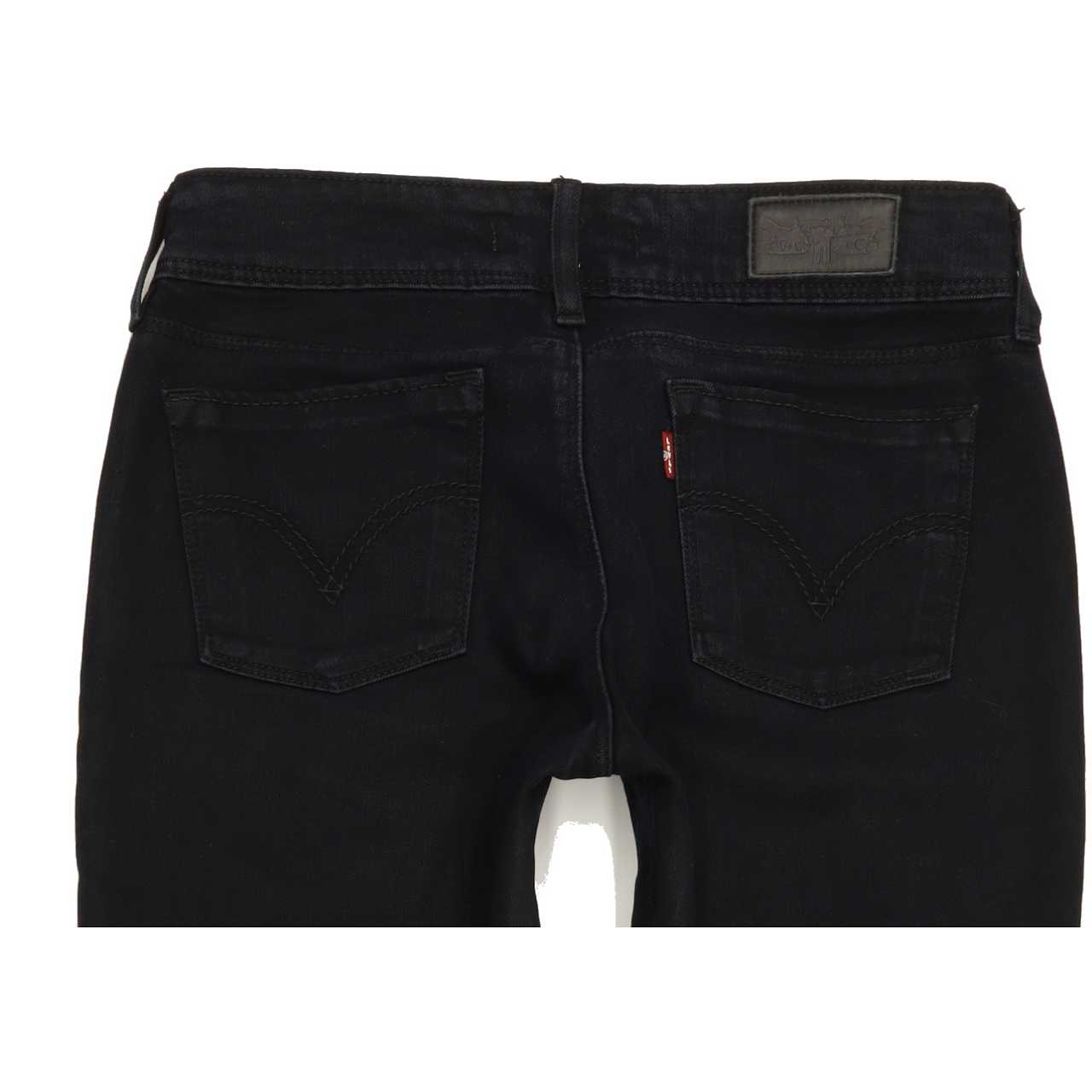 Levi's 571 Women Black Straight Regular Jeans W30 L29