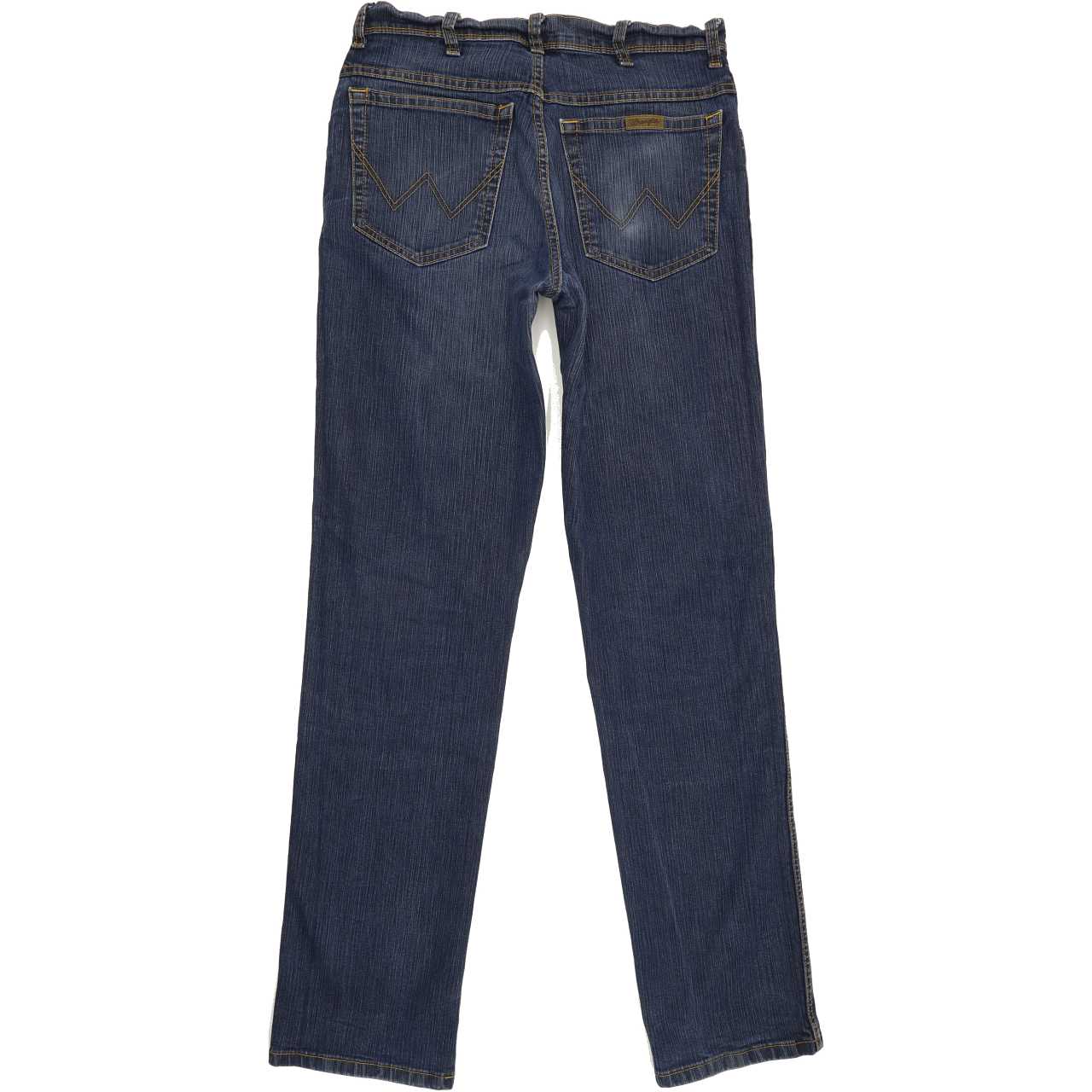 Wrangler Men Blue Straight Regular Jeans W32 L34
