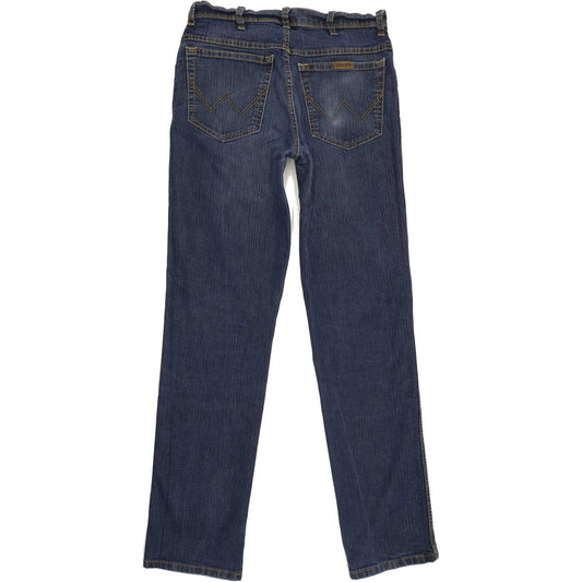 Wrangler Men Blue Straight Regular Jeans W32 L34