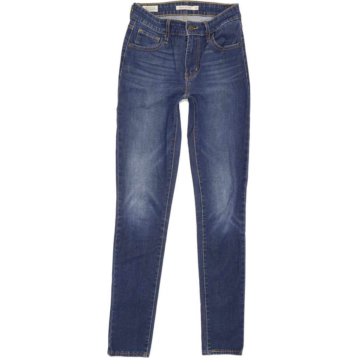 Levi's 721 High Rise Women Blue Skinny Stretch Jeans W26 L30