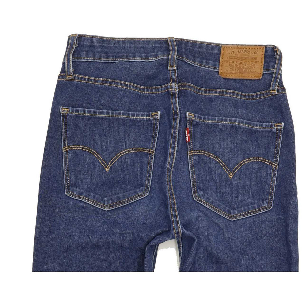 Levi's 721 High Rise Women Blue Skinny Stretch Jeans W26 L30