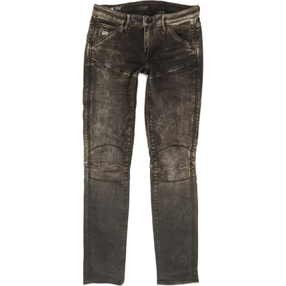 G-Star 5620 Women Charcoal Skinny Regular Stretch Jeans W31 L31