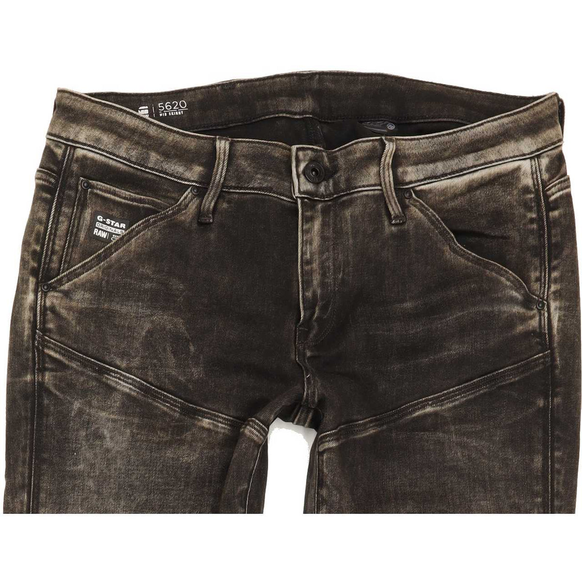 G-Star 5620 Women Charcoal Skinny Regular Stretch Jeans W31 L31