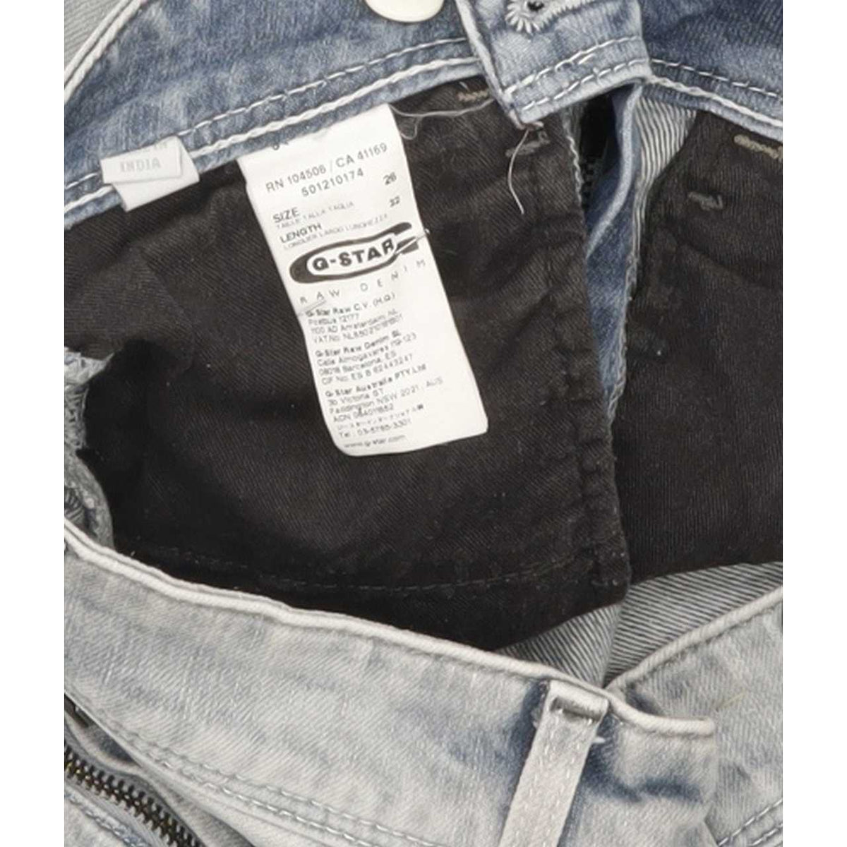 G-Star Midge Cody Women Grey Skinny Slim Stretch Jeans W26 L31