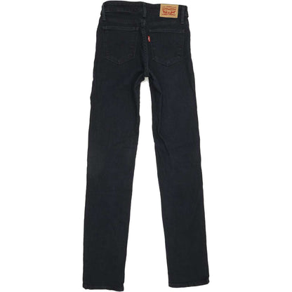 Levi's 712 Women Navy Straight Slim Stretch Jeans W25 L32