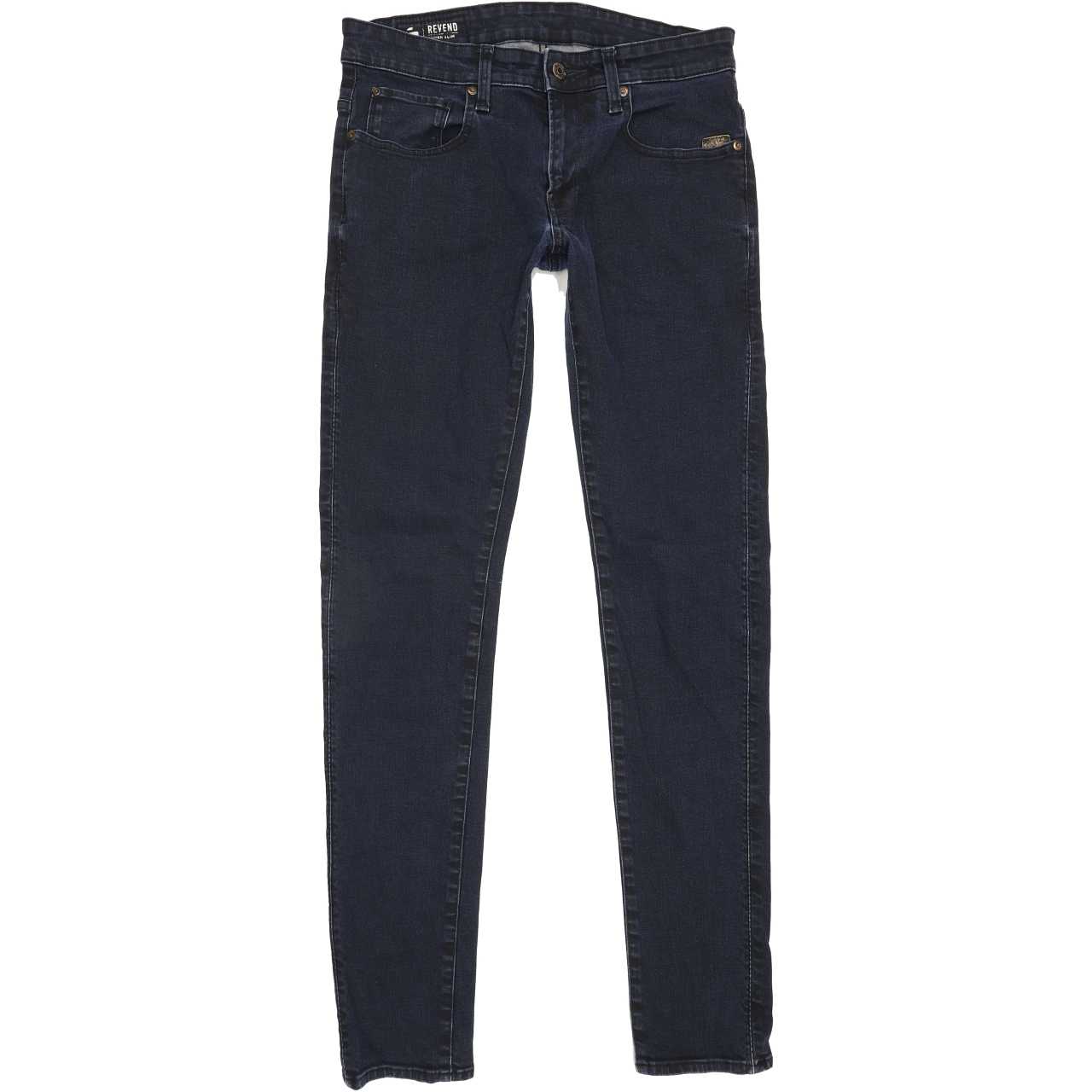 G-Star Revend Men Blue Straight Slim Stretch Jeans W31 L33