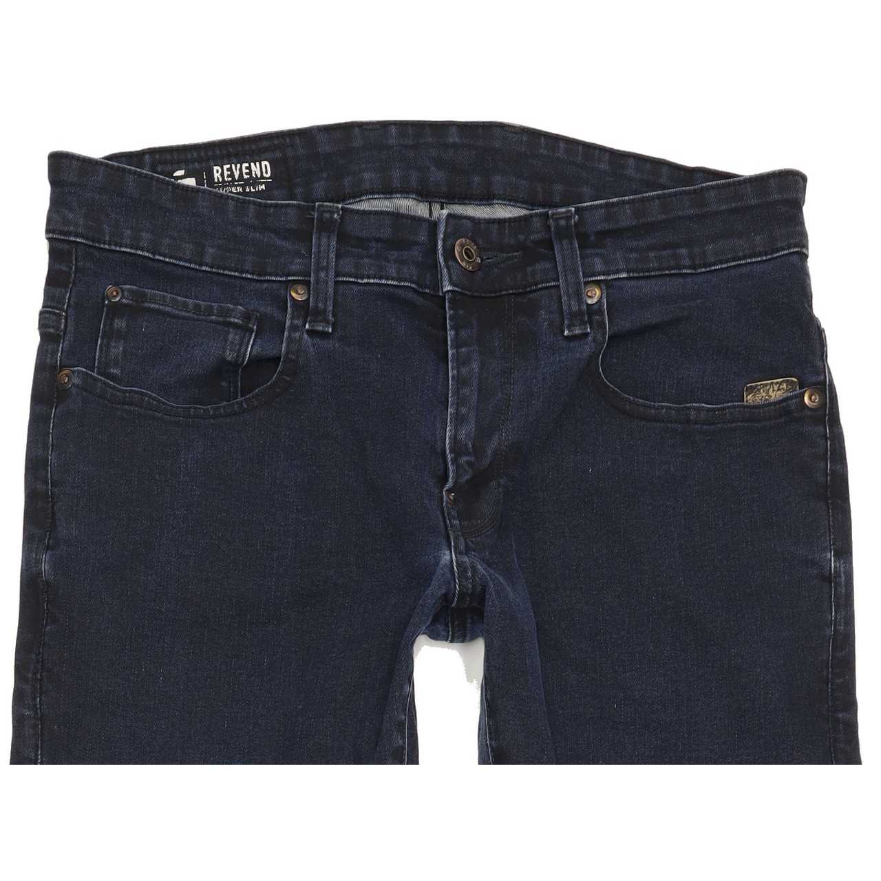 G-Star Revend Men Blue Straight Slim Stretch Jeans W31 L33