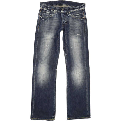 G-Star S.C. Ruger Men Blue Straight Slim Jeans W30 L32