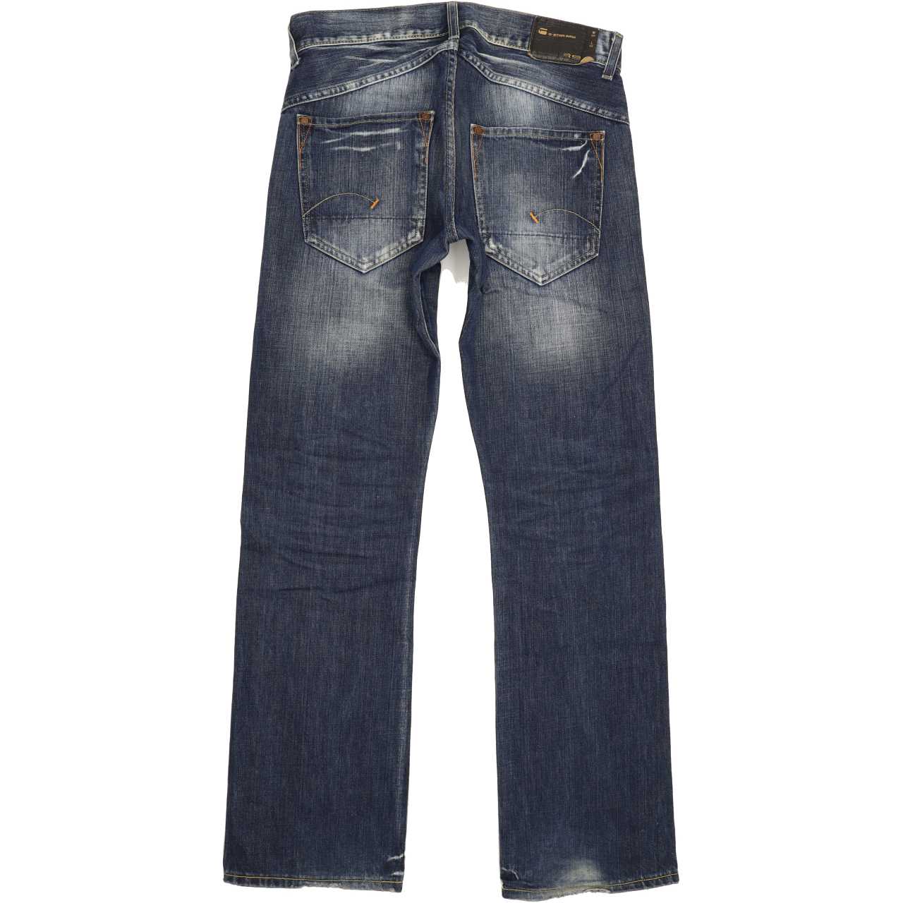 G-Star S.C. Ruger Men Blue Straight Slim Jeans W30 L32