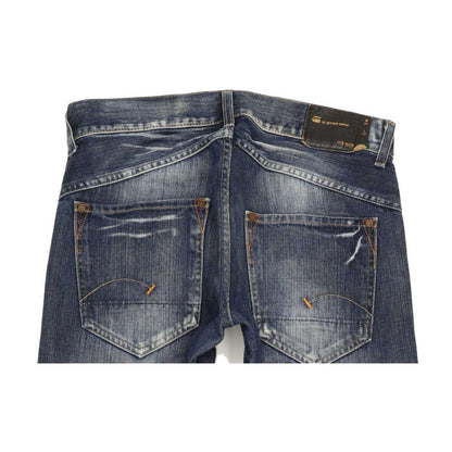 G-Star S.C. Ruger Men Blue Straight Slim Jeans W30 L32