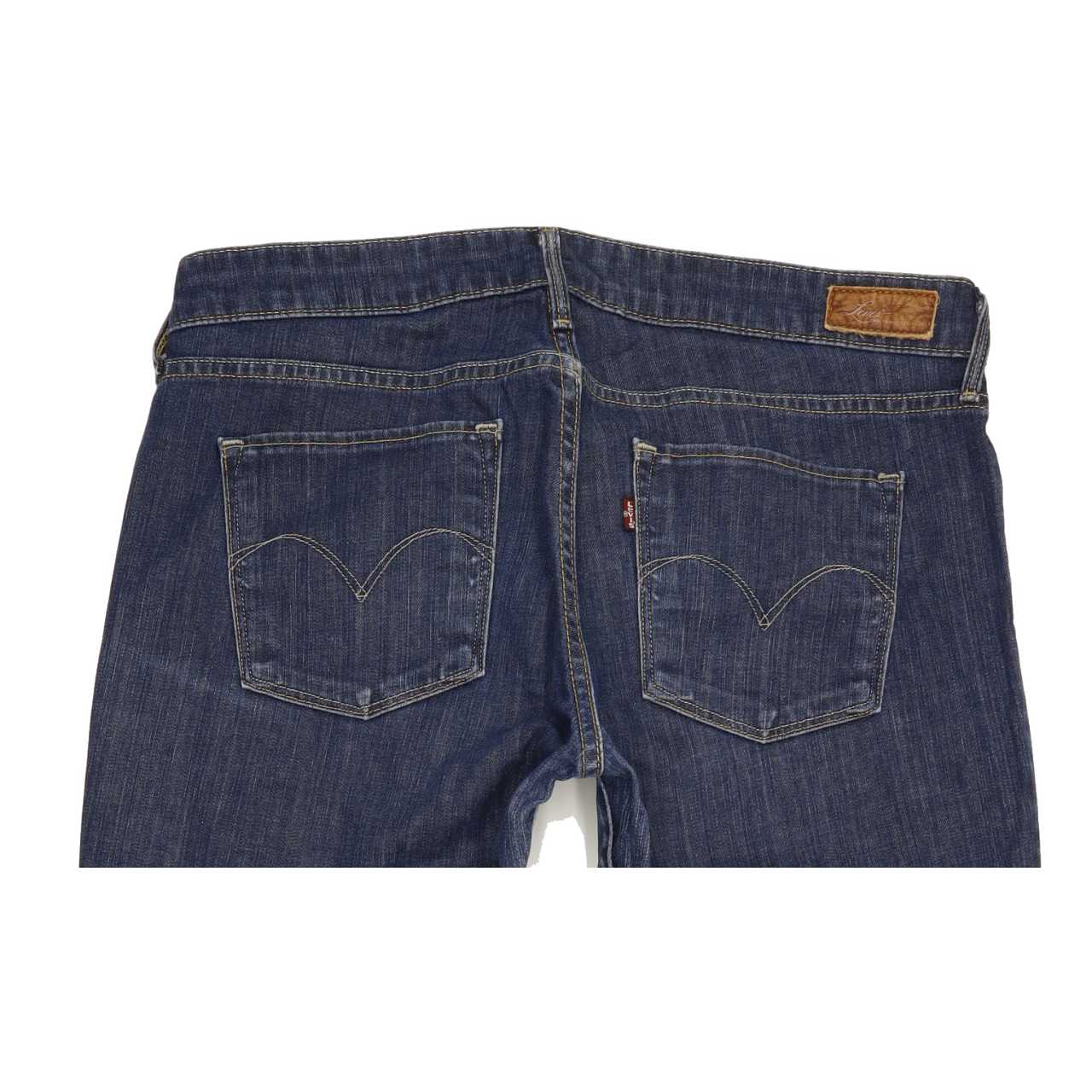 Levi's Demi Curve Women Blue Straight Slim Jeans W31 L31
