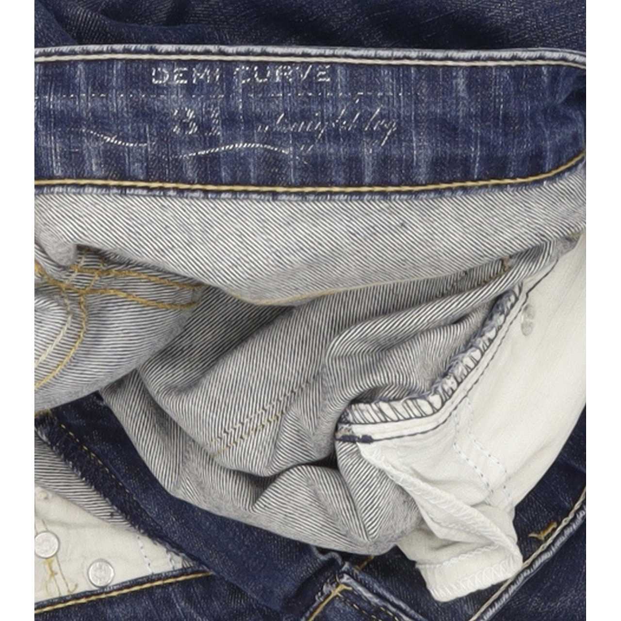 Levi's Demi Curve Women Blue Straight Slim Jeans W31 L31