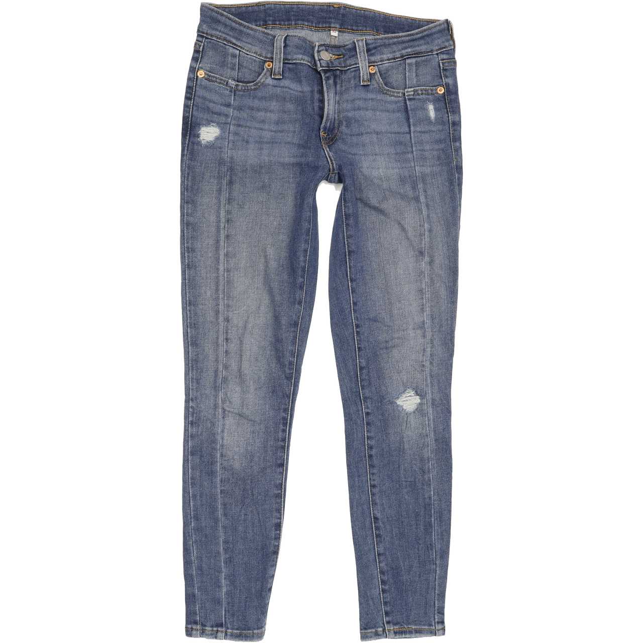 Levi's Women Blue Skinny Slim Stretch Jeans W26 L26