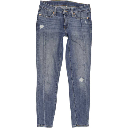 Levi's Women Blue Skinny Slim Stretch Jeans W26 L26