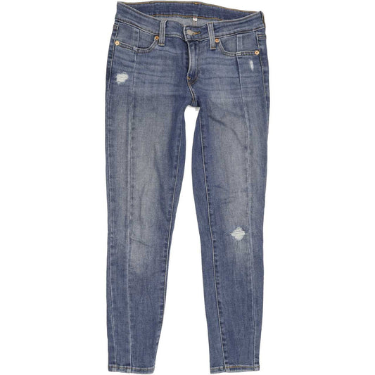 Levi's Women Blue Skinny Slim Stretch Jeans W26 L26