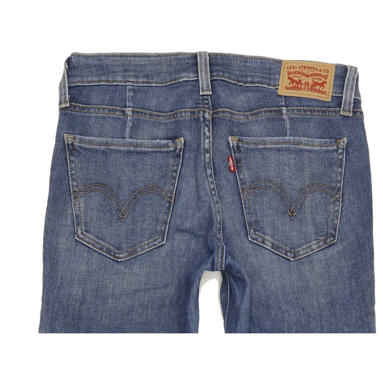 Levi's Women Blue Skinny Slim Stretch Jeans W26 L26