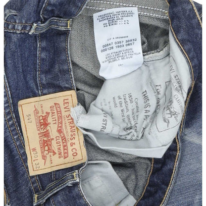 Levi's 547 Women Blue Bootcut Regular Jeans W30 L31