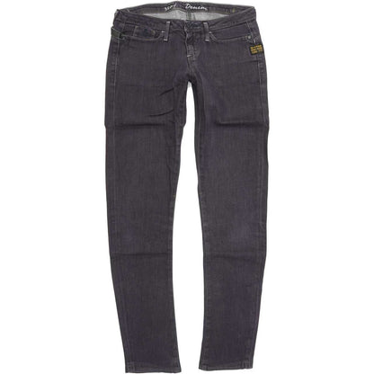 G-Star Women Blue Straight Slim Stretch Jeans W28 L31