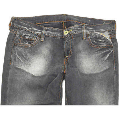 Replay Women Grey Straight Regular Jeans W29 L34