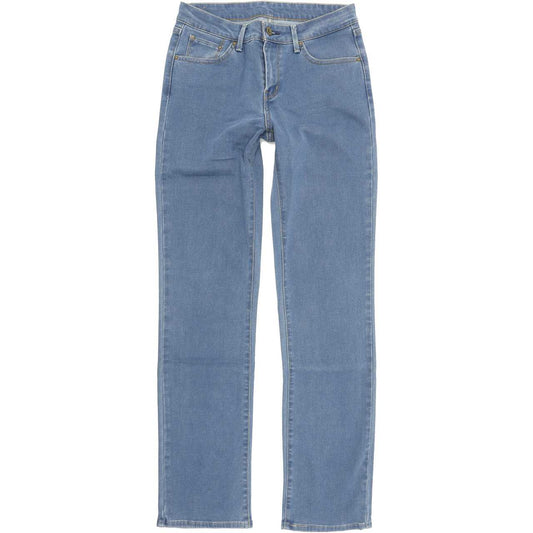 Levi's Women Blue Straight Regular Stretch Jeans W27 L32