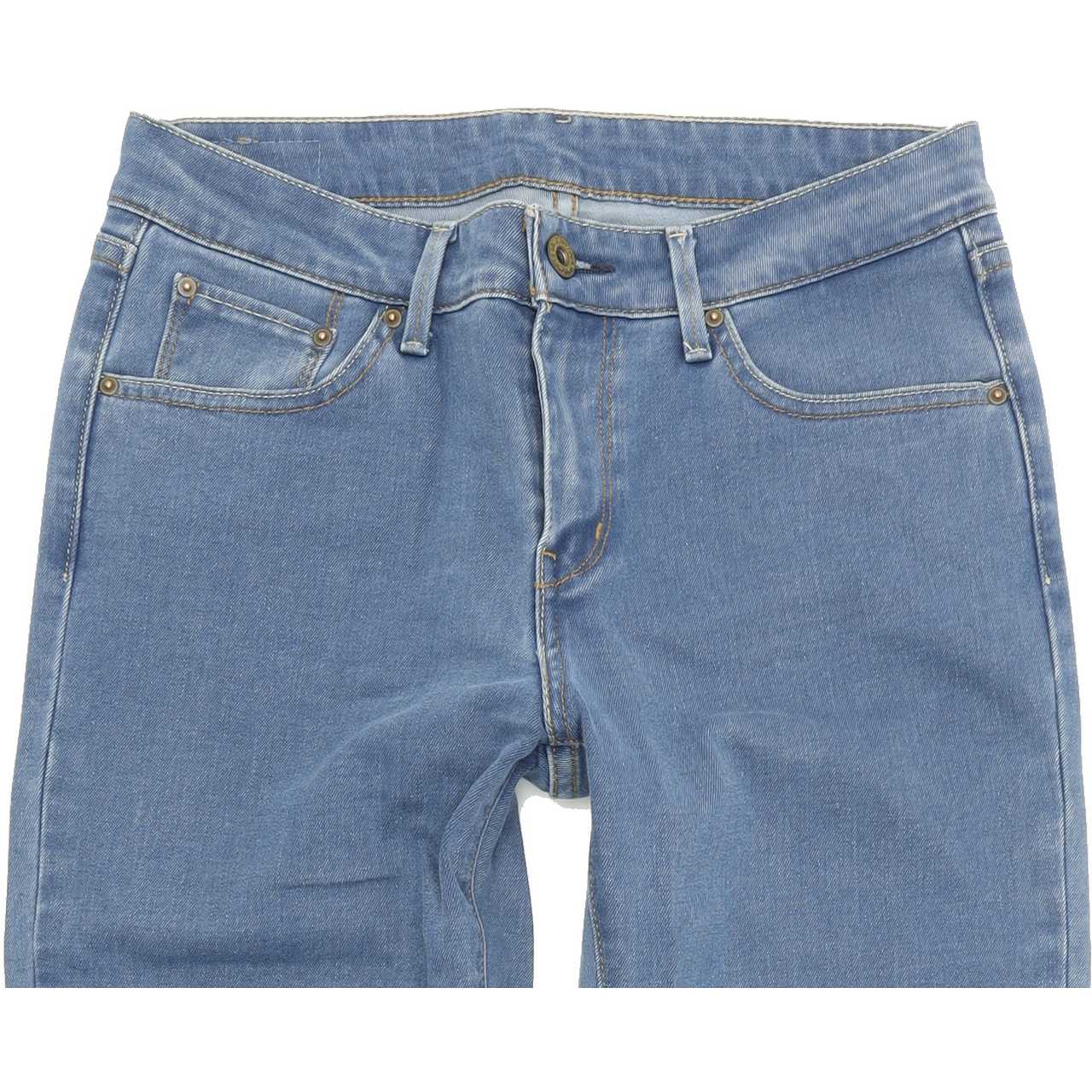 Levi's Women Blue Straight Regular Stretch Jeans W27 L32