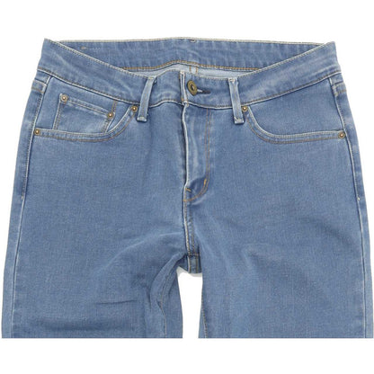 Levi's Women Blue Straight Regular Stretch Jeans W27 L32