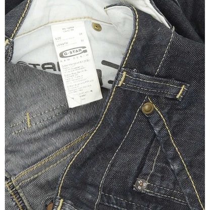G-Star Elwood Heritage Women Blue Skinny Slim Jeans W24 L28