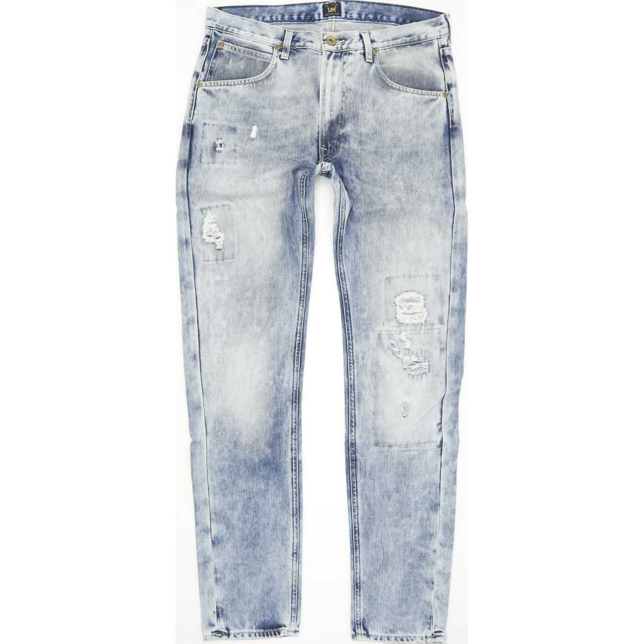 Lee Cash Men Blue Straight Slim Jeans W31 L34